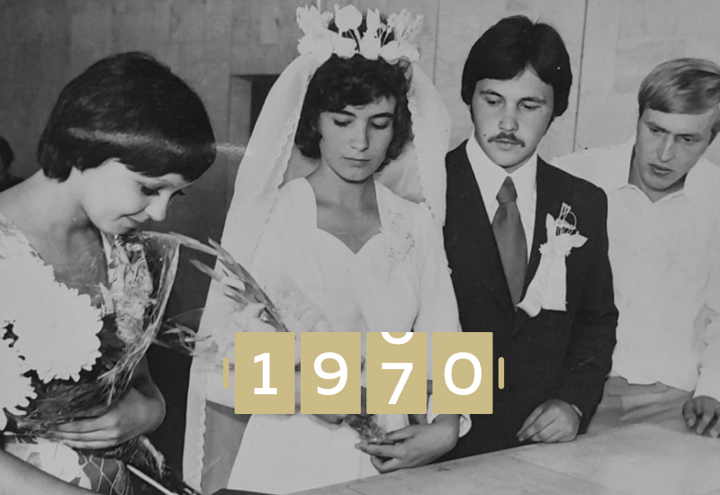 Свадьба в 1970-е: «похищение» невесты и кольца за 200 рублей