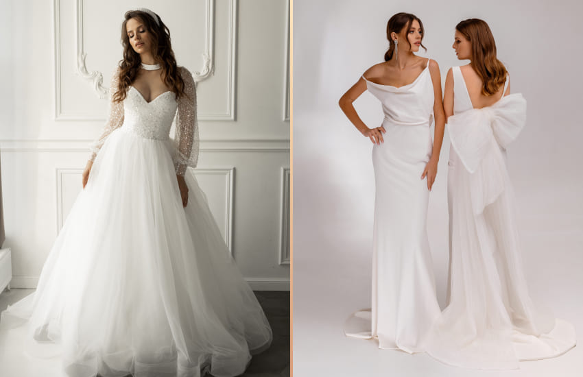 невеста, свадебное платье, белое платье