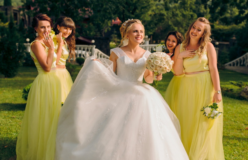 свадьба, свадебные цвета, желтый цвет