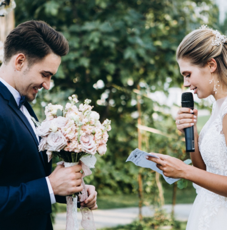 Что говорит невеста на свадьбе