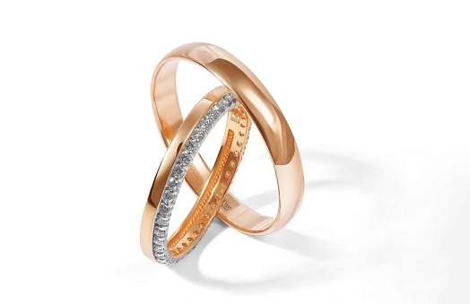 Обручальные кольца с бриллиантами: топ-10 моделей