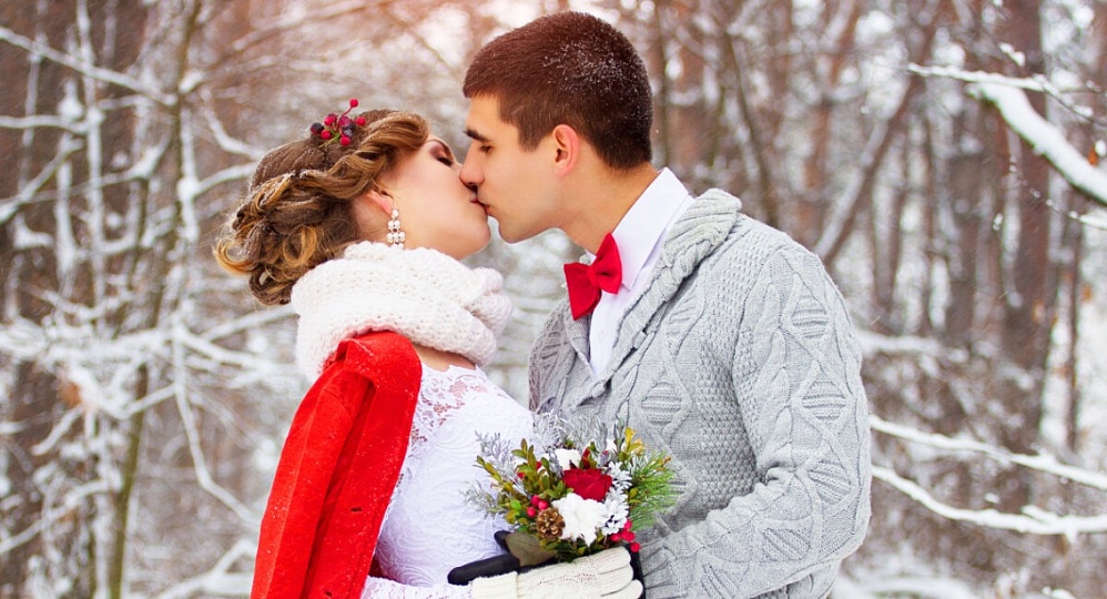 Свадьба под Новый год: плюсы и минусы